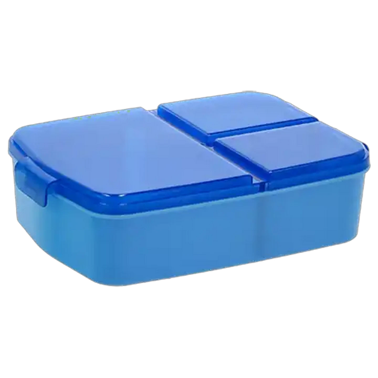 Image of Two Tone 3 Compartment Lunch Box 1L (Colour May Vary)