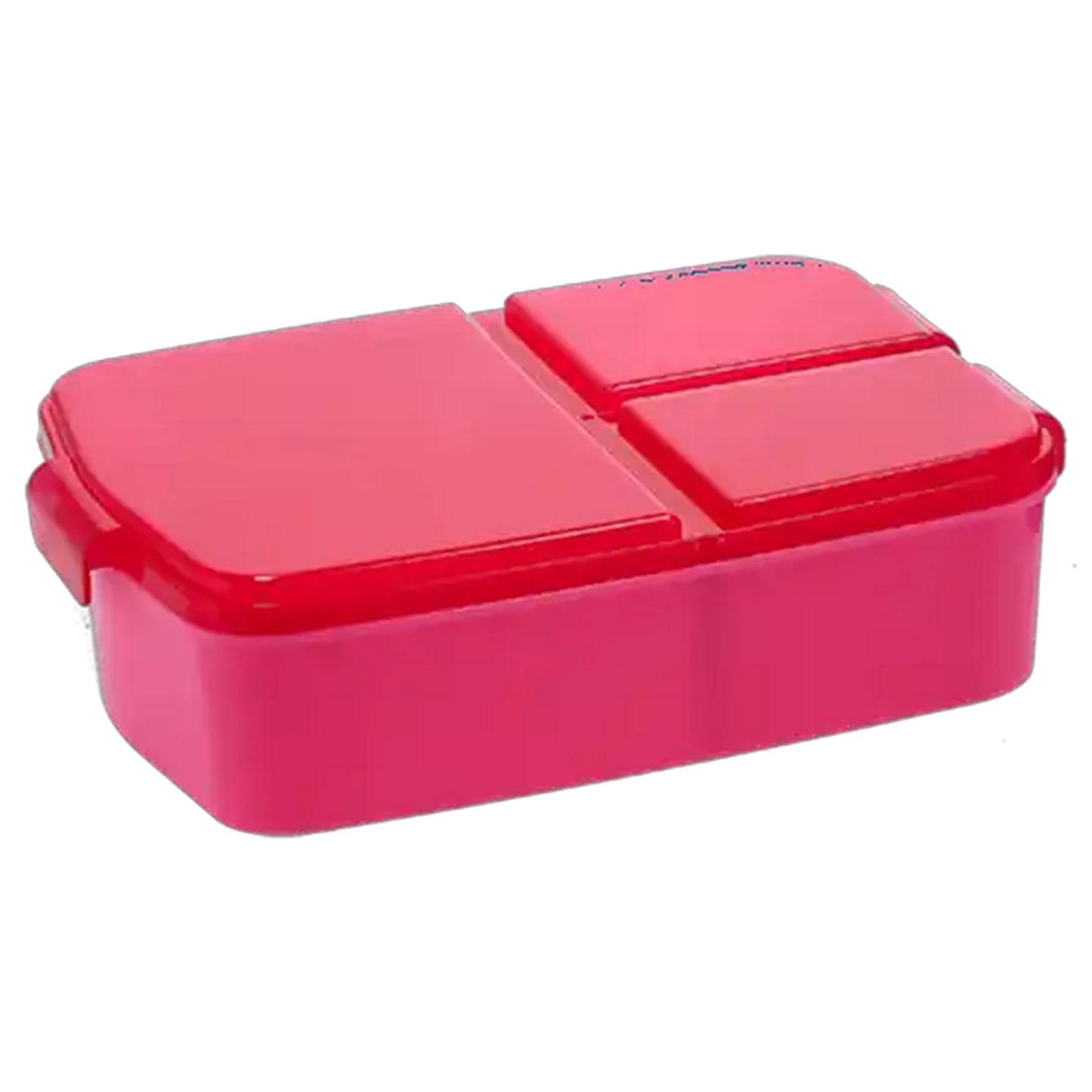 Image of Two Tone 3 Compartment Lunch Box 1L (Colour May Vary)