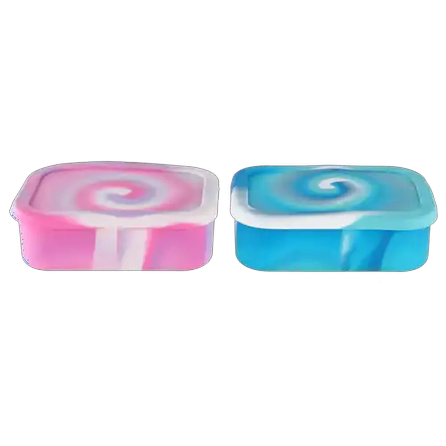 Image of Bento Silicone 3 Compartment Lunch Box (Colour May Vary)