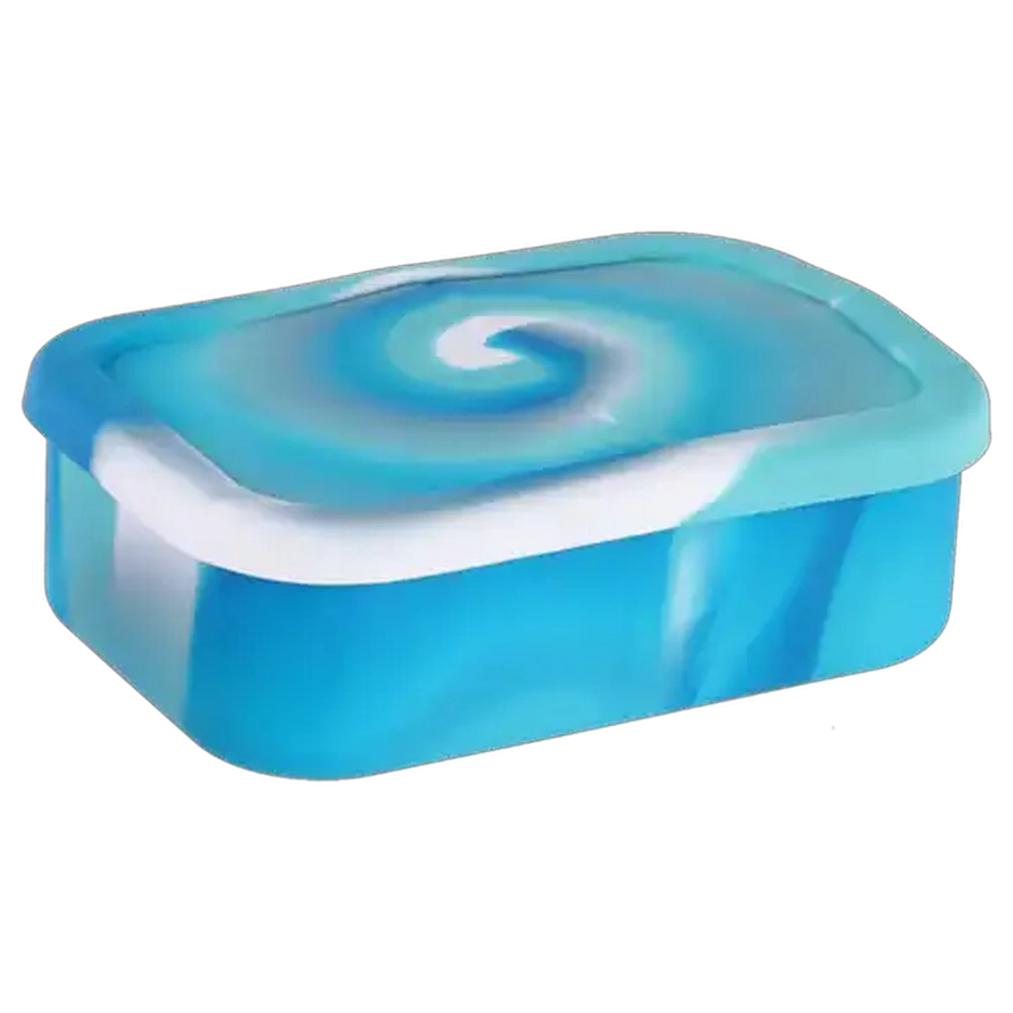 Image of Bento Silicone 3 Compartment Lunch Box (Colour May Vary)