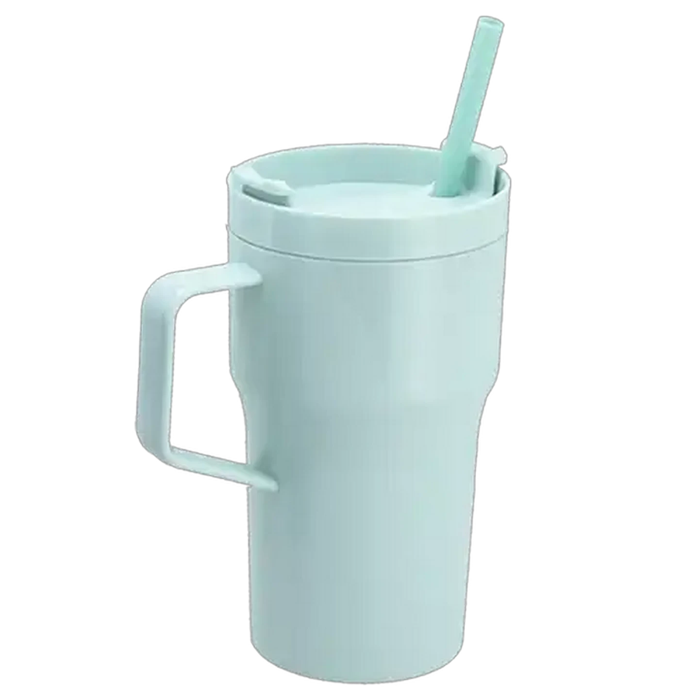 Image of Pastel Tumbler with Straw 830ml (Colour May Vary)