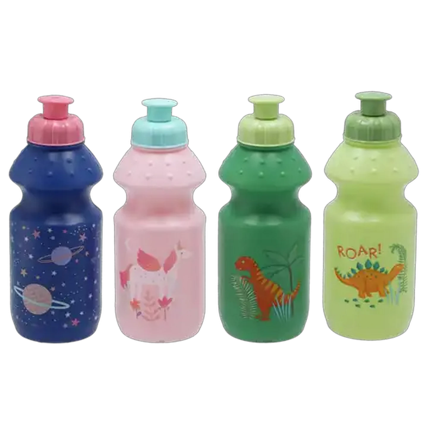 Image of Two Tone Kids Bottle Set 400ml 2 Piece (Design May Vary)