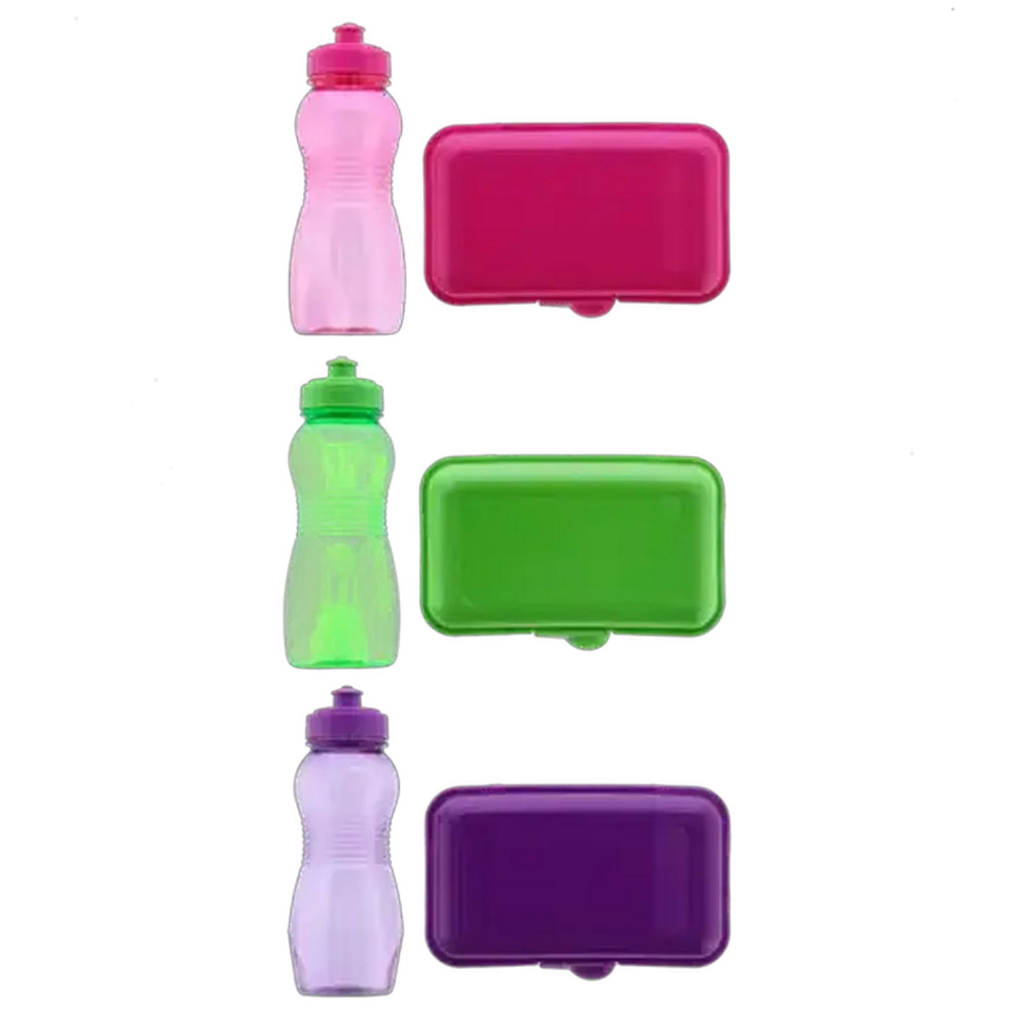 Image of Bright Lunch Box Set 2 Piece (Colour May Vary)