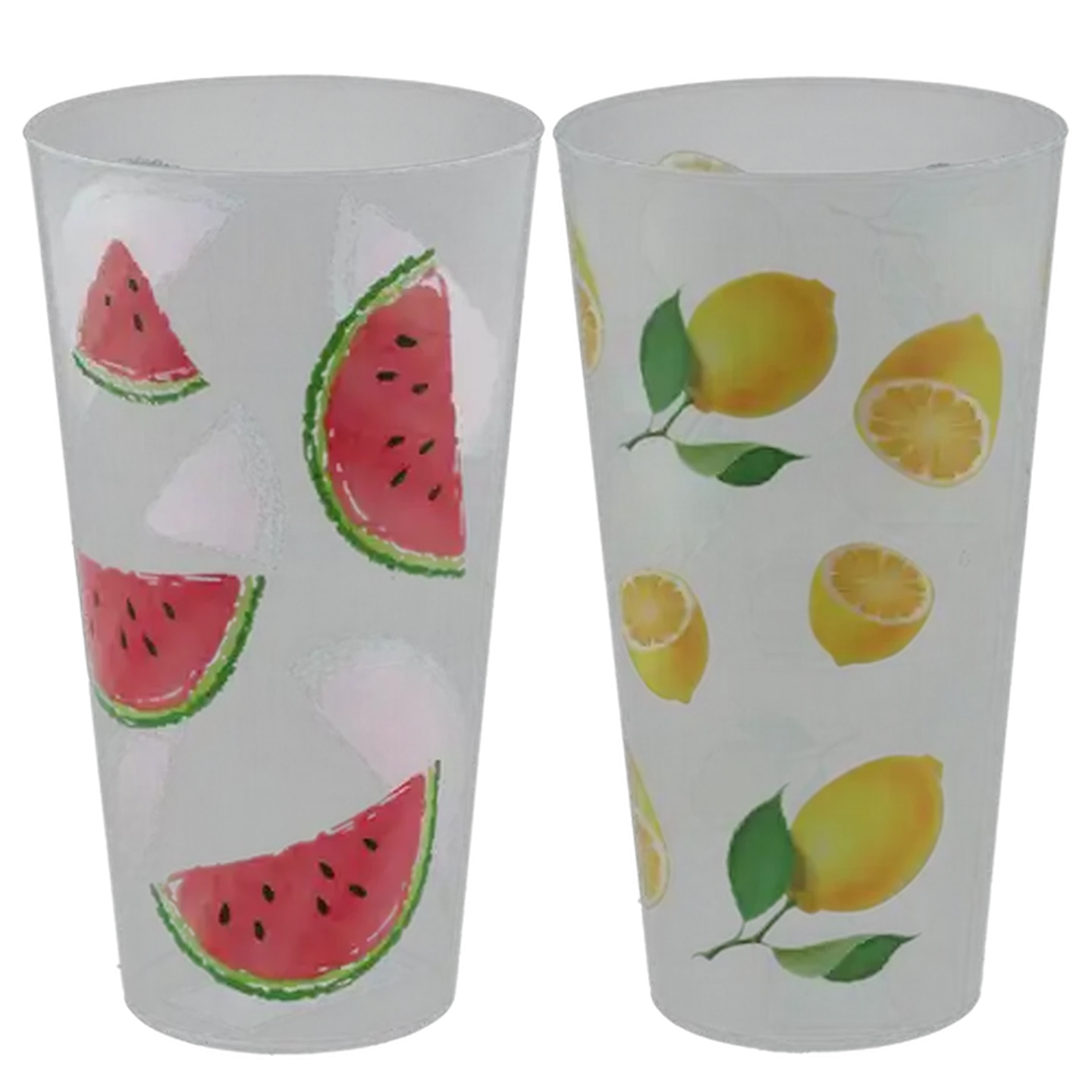 Image of Cheers & Chill Cup Set  900ml 4 Piece (Design May Vary)