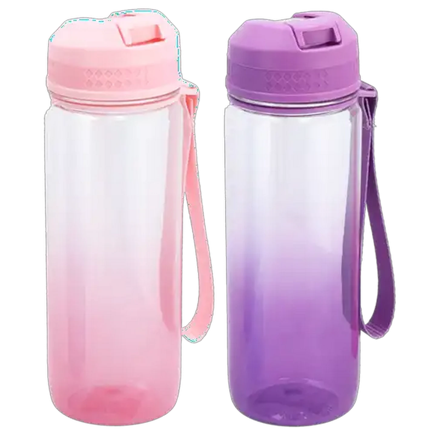 Image of Colourfade Bottle with Straw 750ml (Colour May Vary)