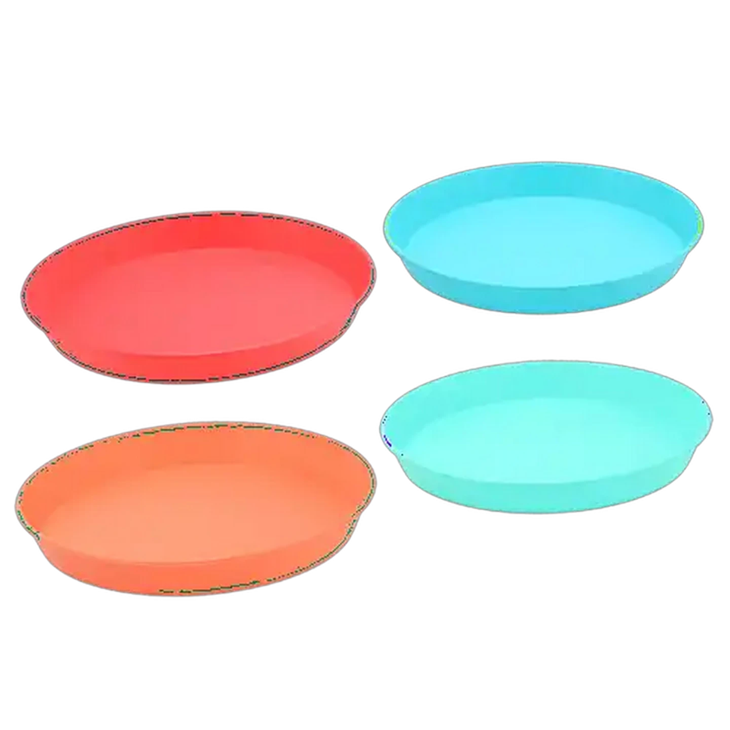Image of Popsicle Plate Set 6 Piece (Colour May Vary)