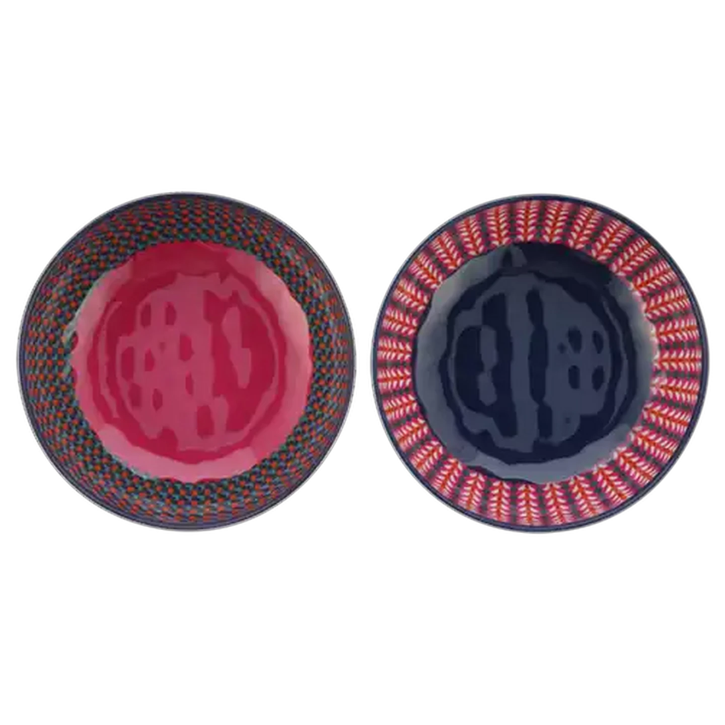Image of Melamine Mix Pattern Bowl 1L (Design May Vary)