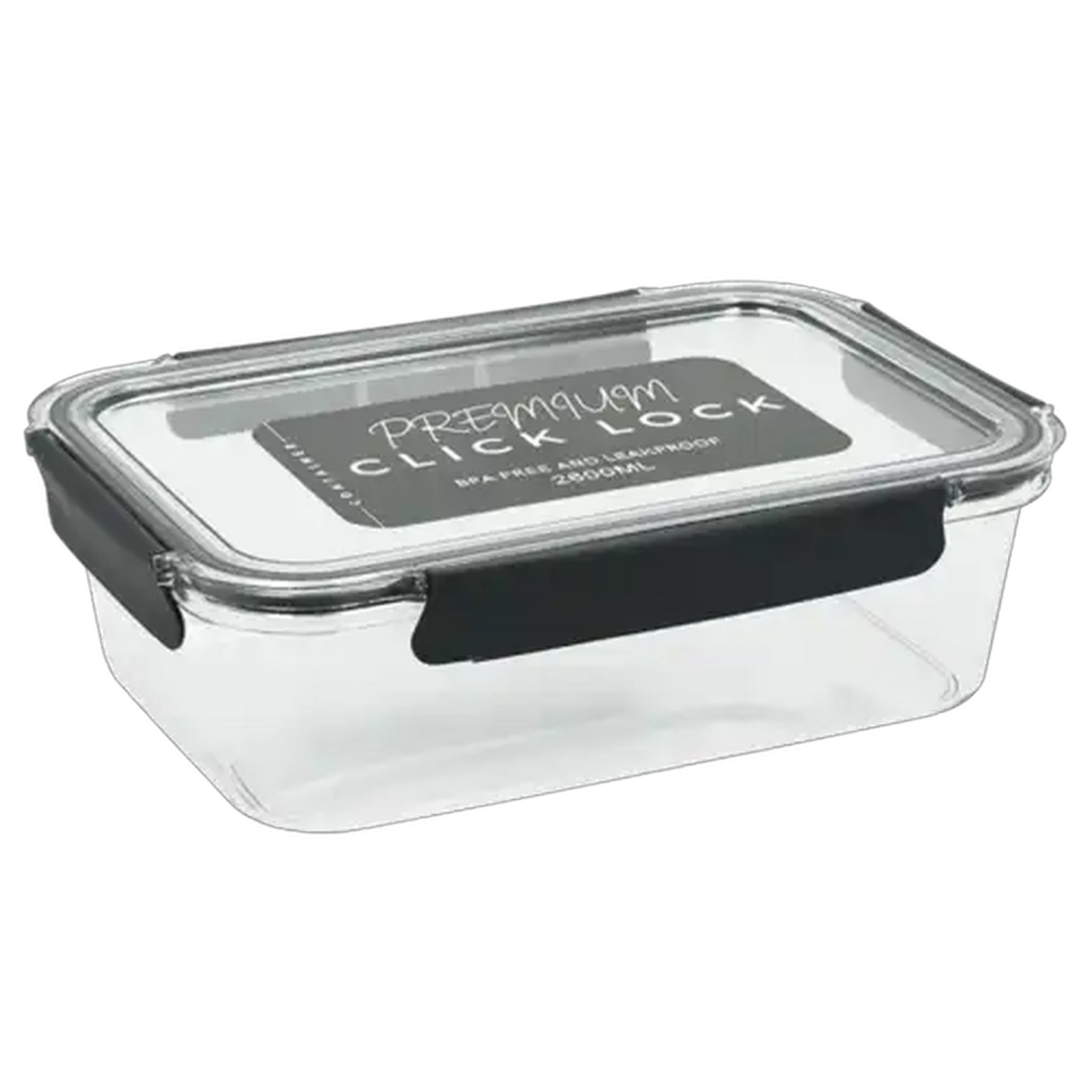 Image of Premium Click Lock BPA-Free Container 2600ml