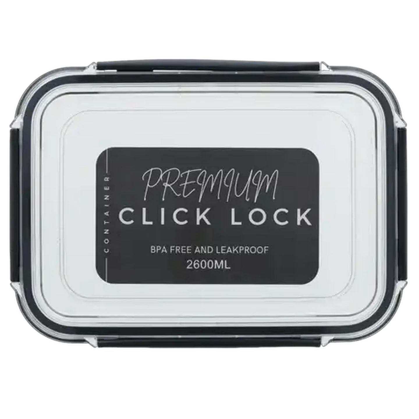 Image of Premium Click Lock BPA-Free Container 2600ml