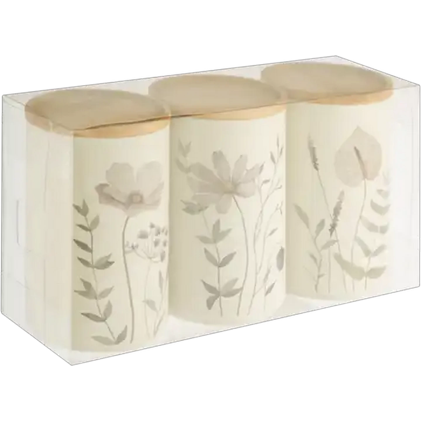 Image of Blossom Canister Set 3 Piece