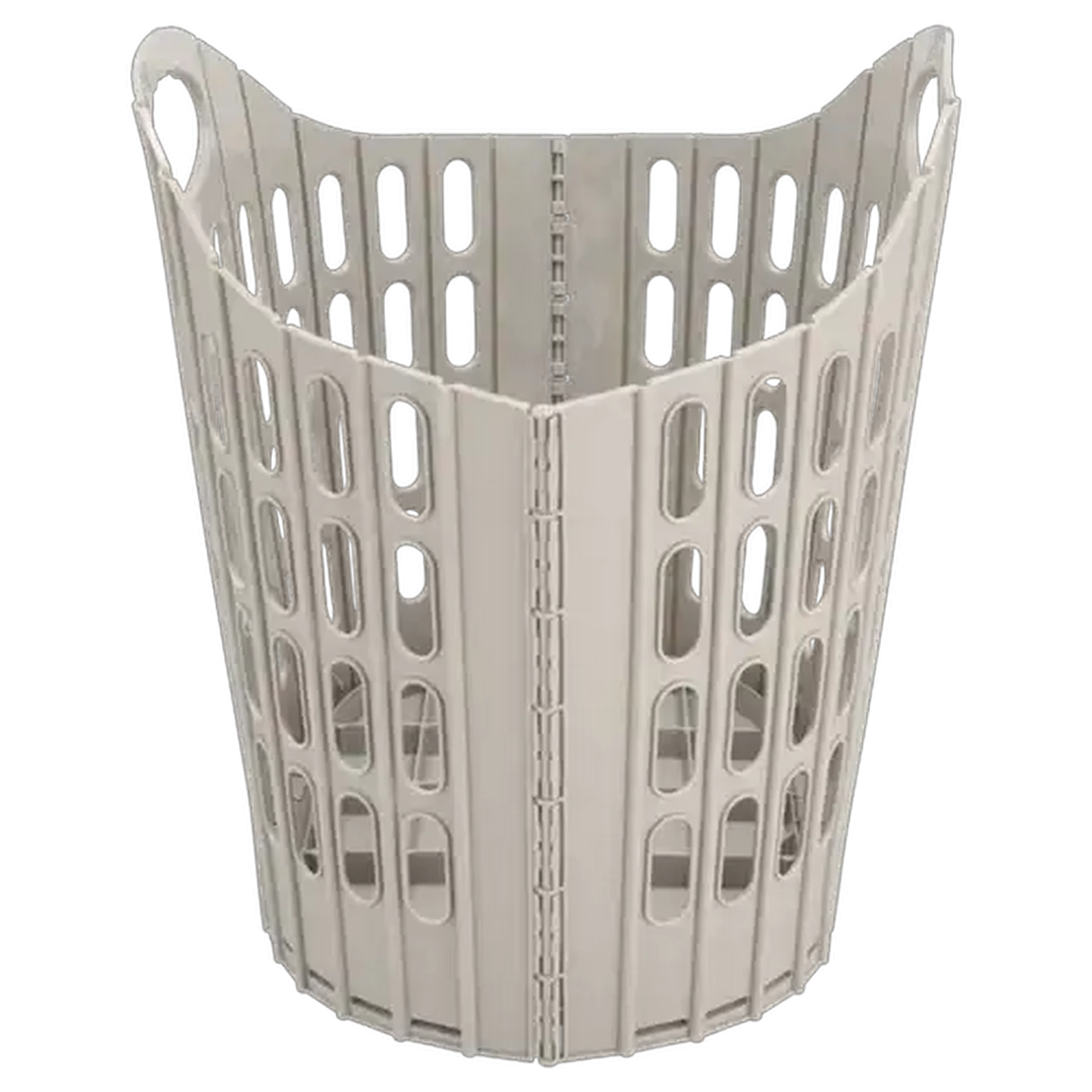 Image of Foldable Grey Laundry Basket 38L