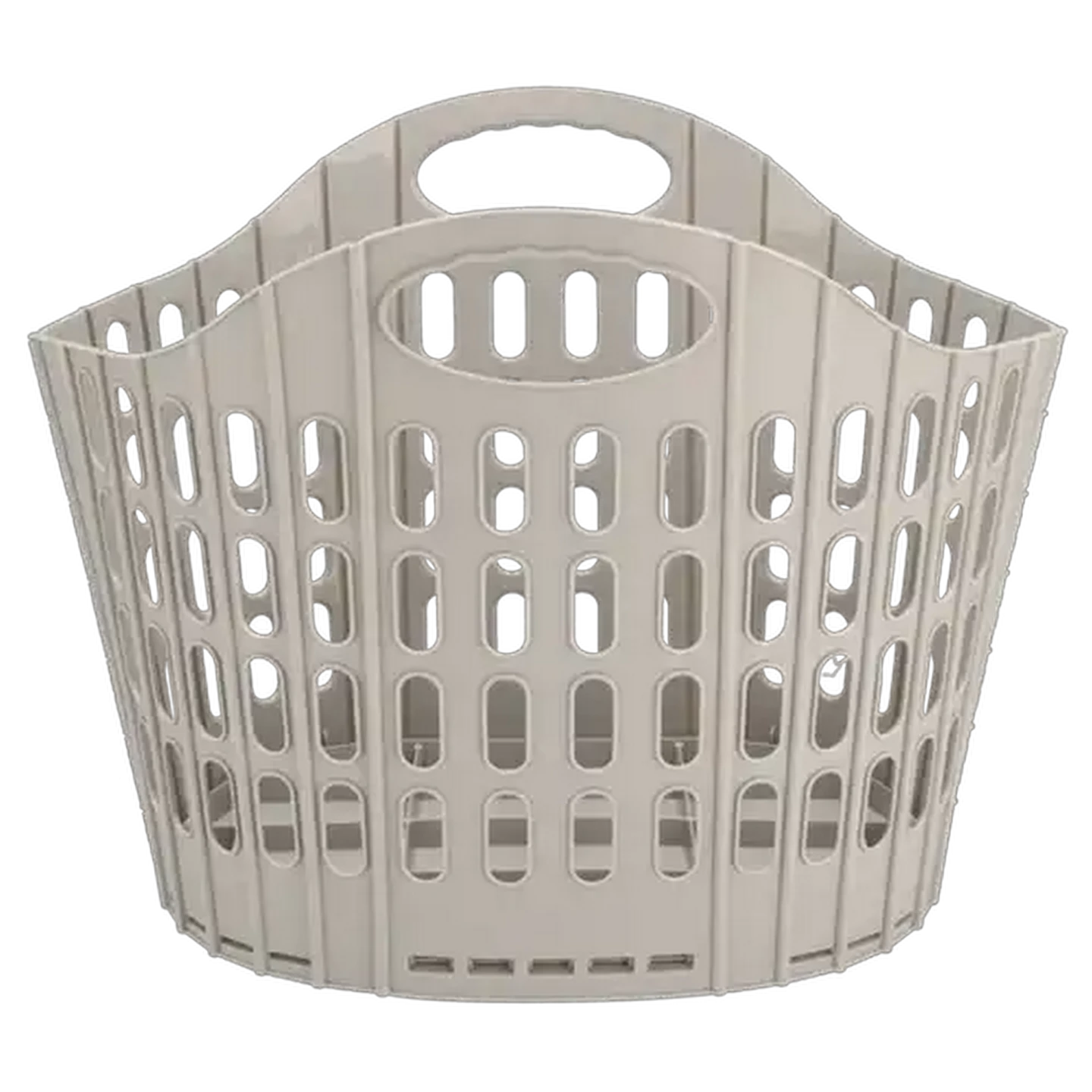 Image of Foldable Grey Laundry Basket 38L