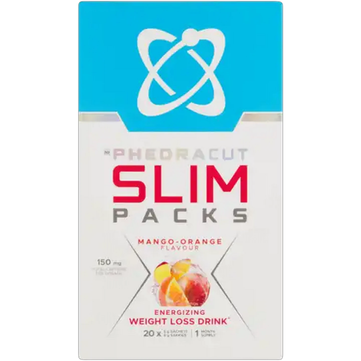 Image of USN Mango-Orange Flavour Phedra Cut Slim Packs 20 x 5g