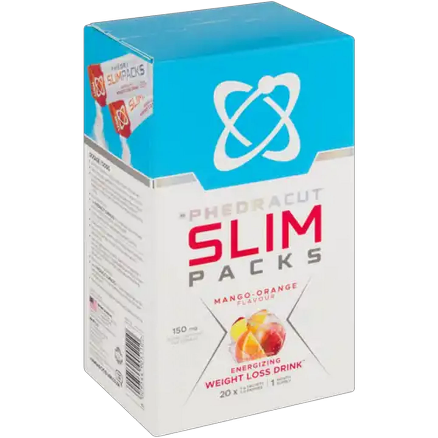 Image of USN Mango-Orange Flavour Phedra Cut Slim Packs 20 x 5g