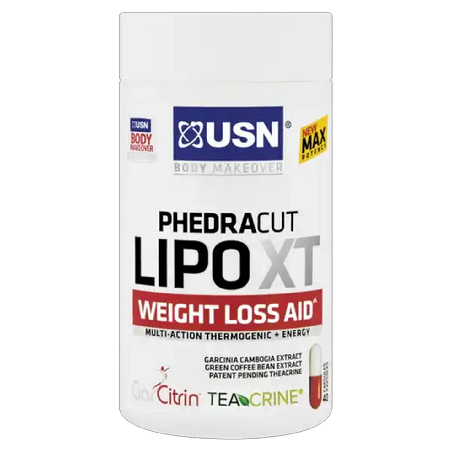 Image of USN Phedracut Lipo XT Weight Loss Aid 40 Capsules