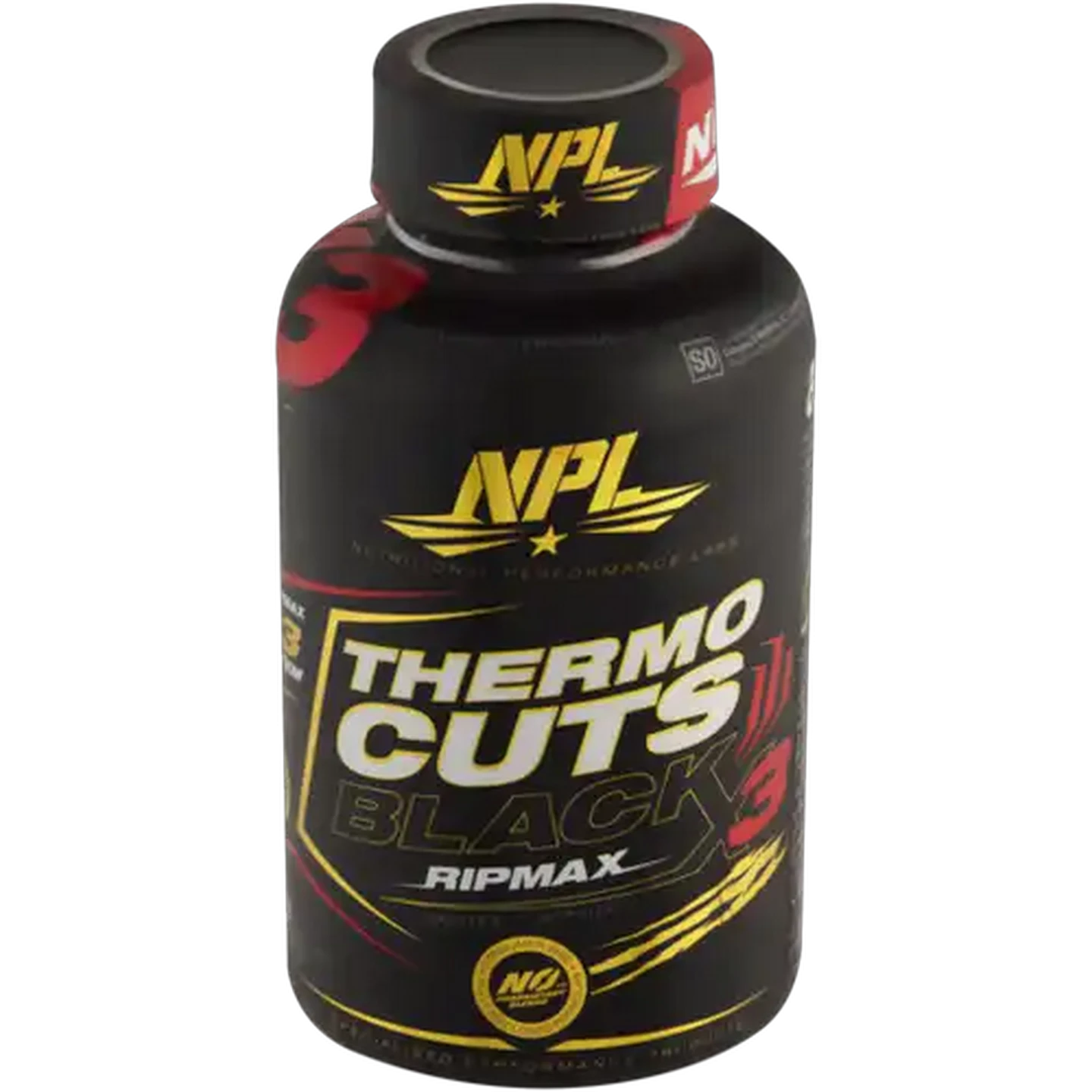 Image of NPL Thermo Cuts Black Fat Loss Agent Capsules 40 Pack