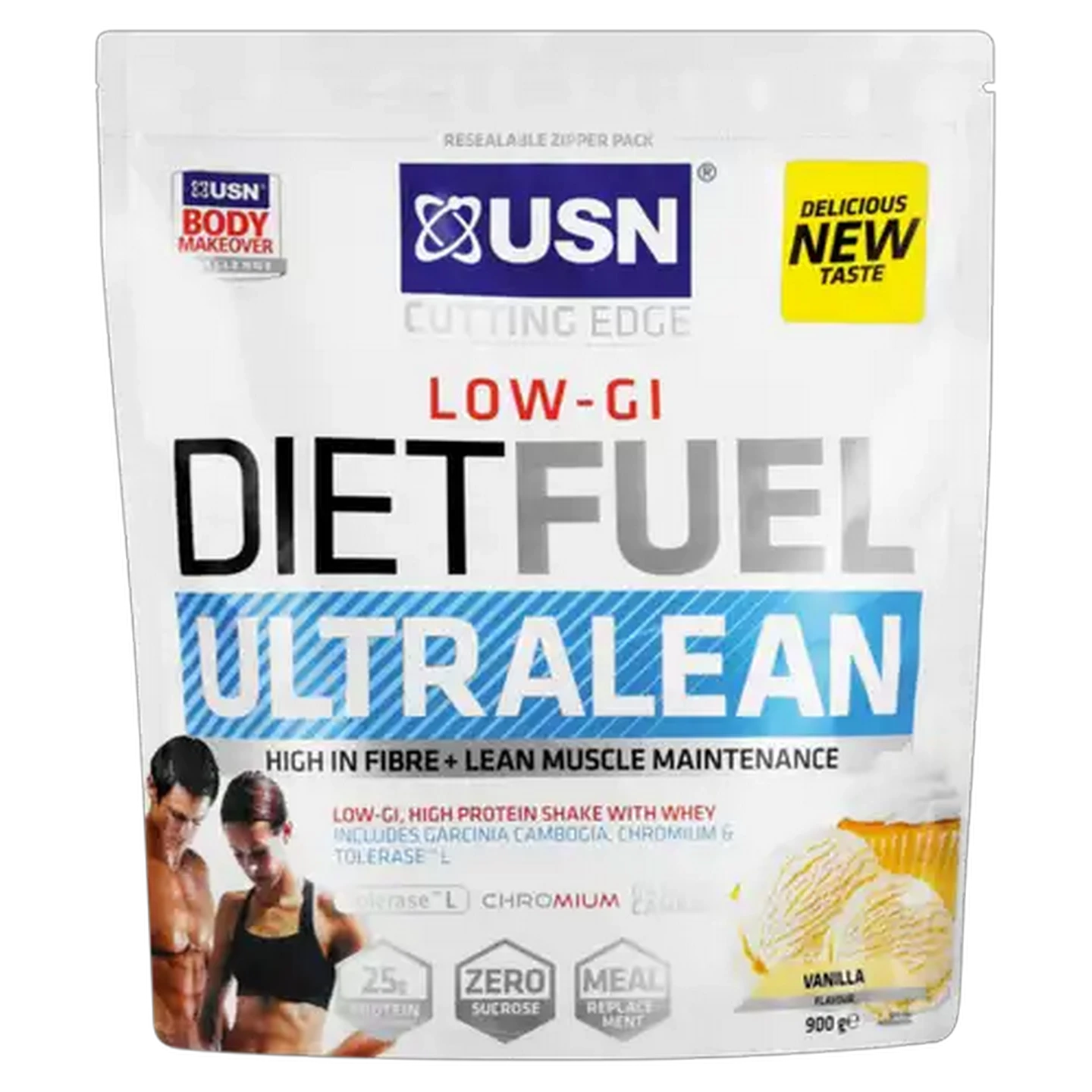 Image of USN Vanilla Flavoured Ultra Lean Diet Fuel 1kg