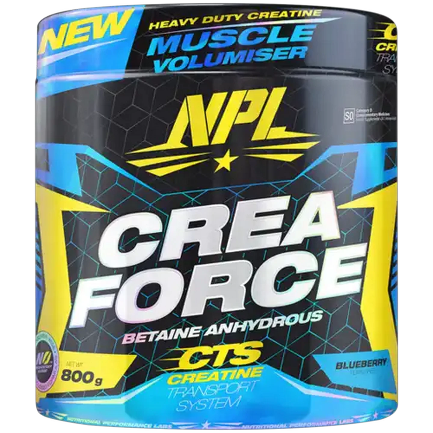Image of NPL Blueberry Flavoured Crea-Force 800g