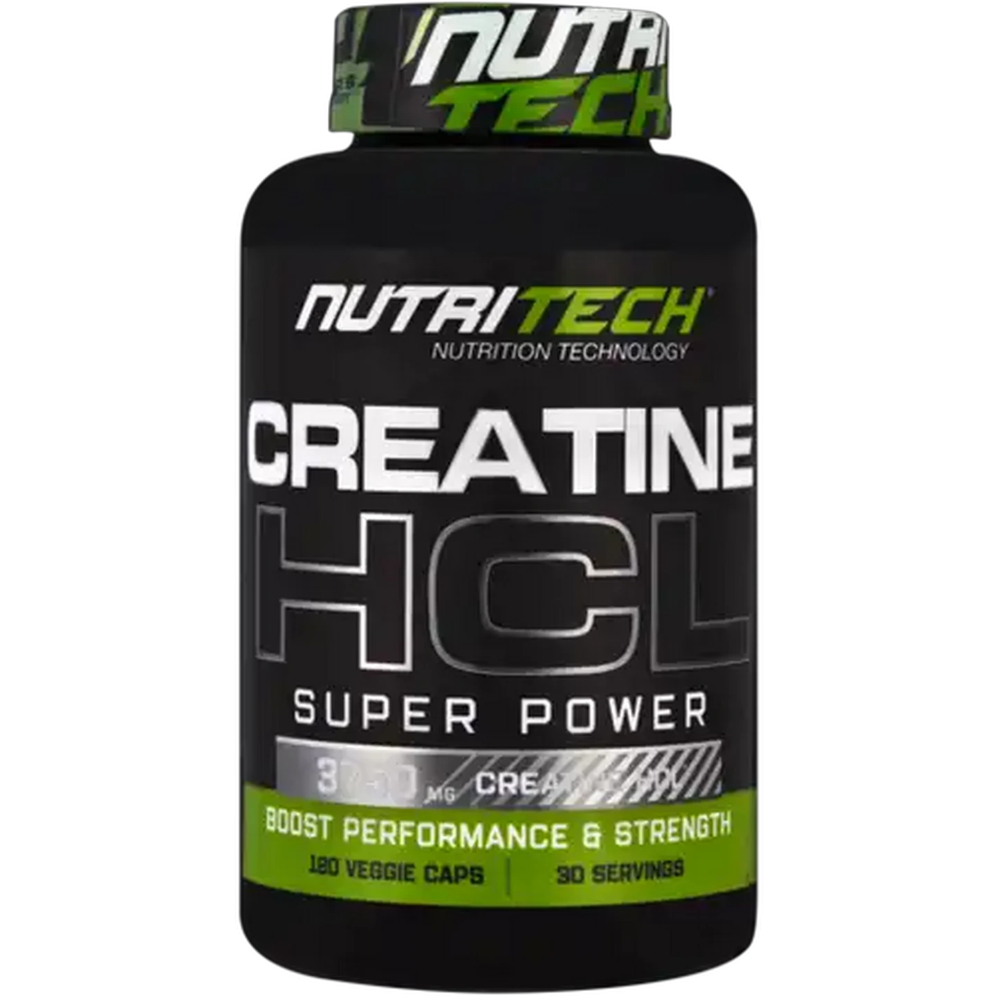 Image of NutriTech Creatine HCL Veggie Capsules 120 Pack