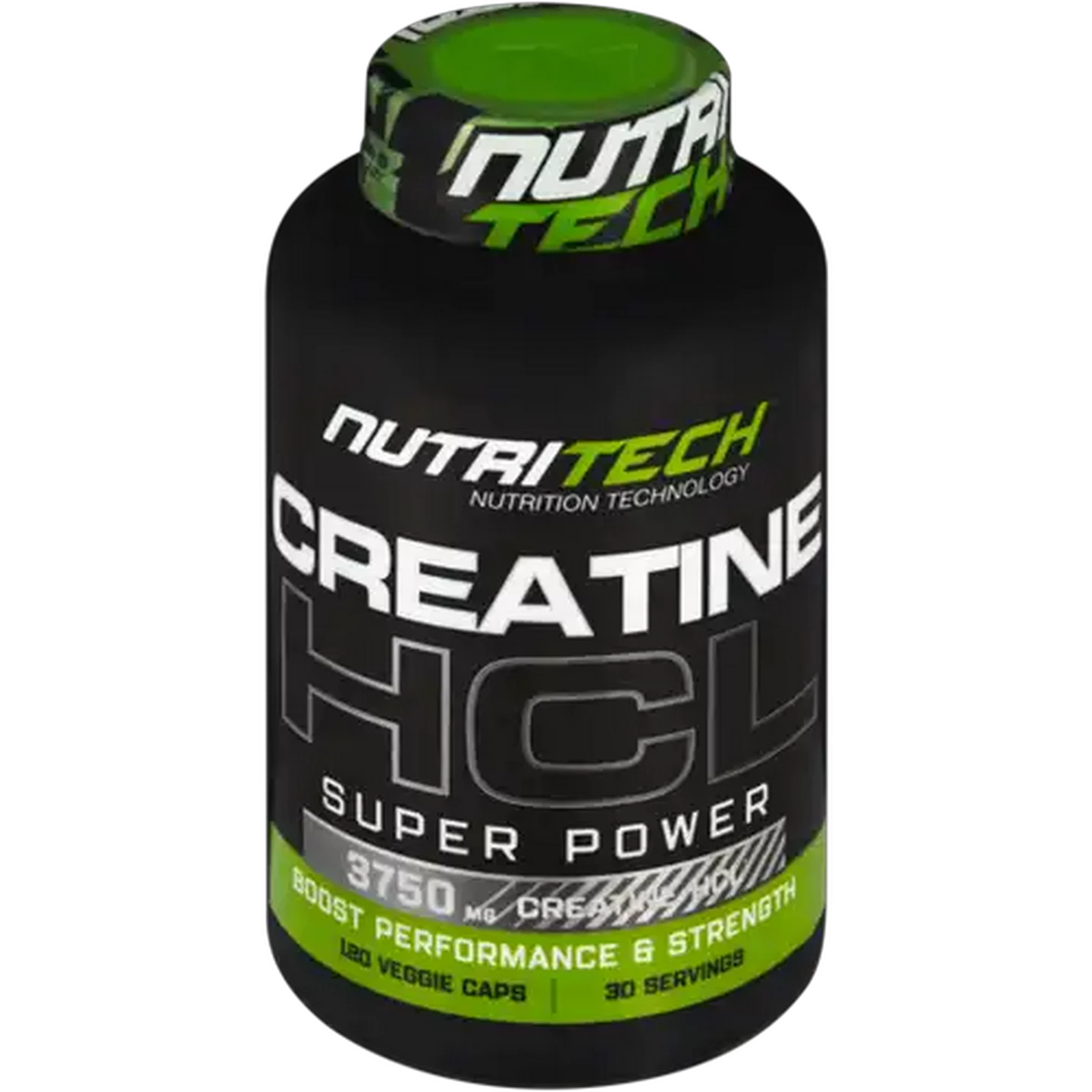 Image of NutriTech Creatine HCL Veggie Capsules 120 Pack