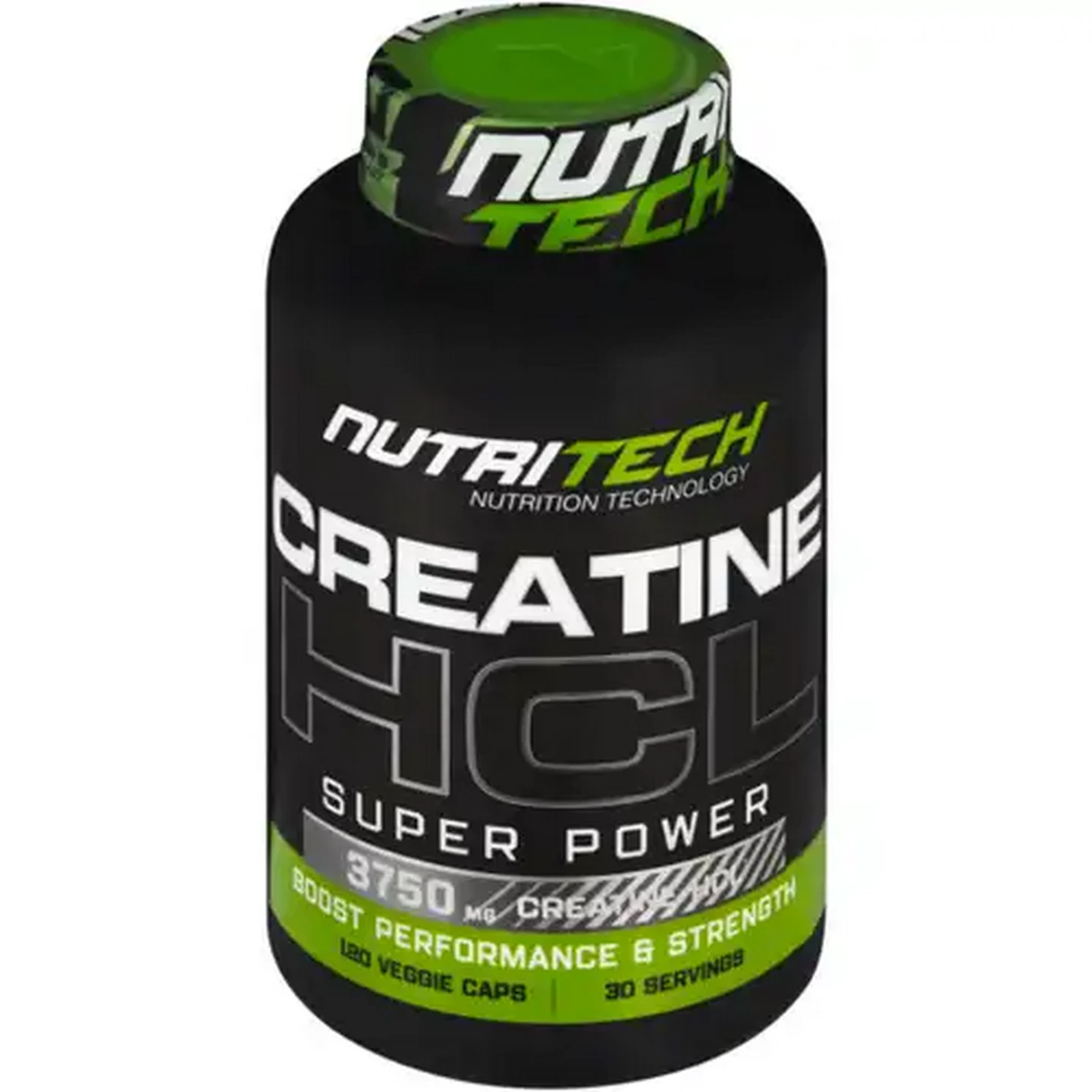 Image of NutriTech Creatine HCL Veggie Capsules 120 Pack