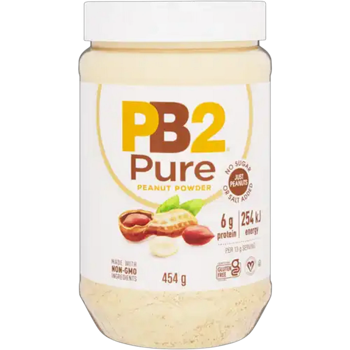 Image of PB2 Pure Peanut Powder 454g