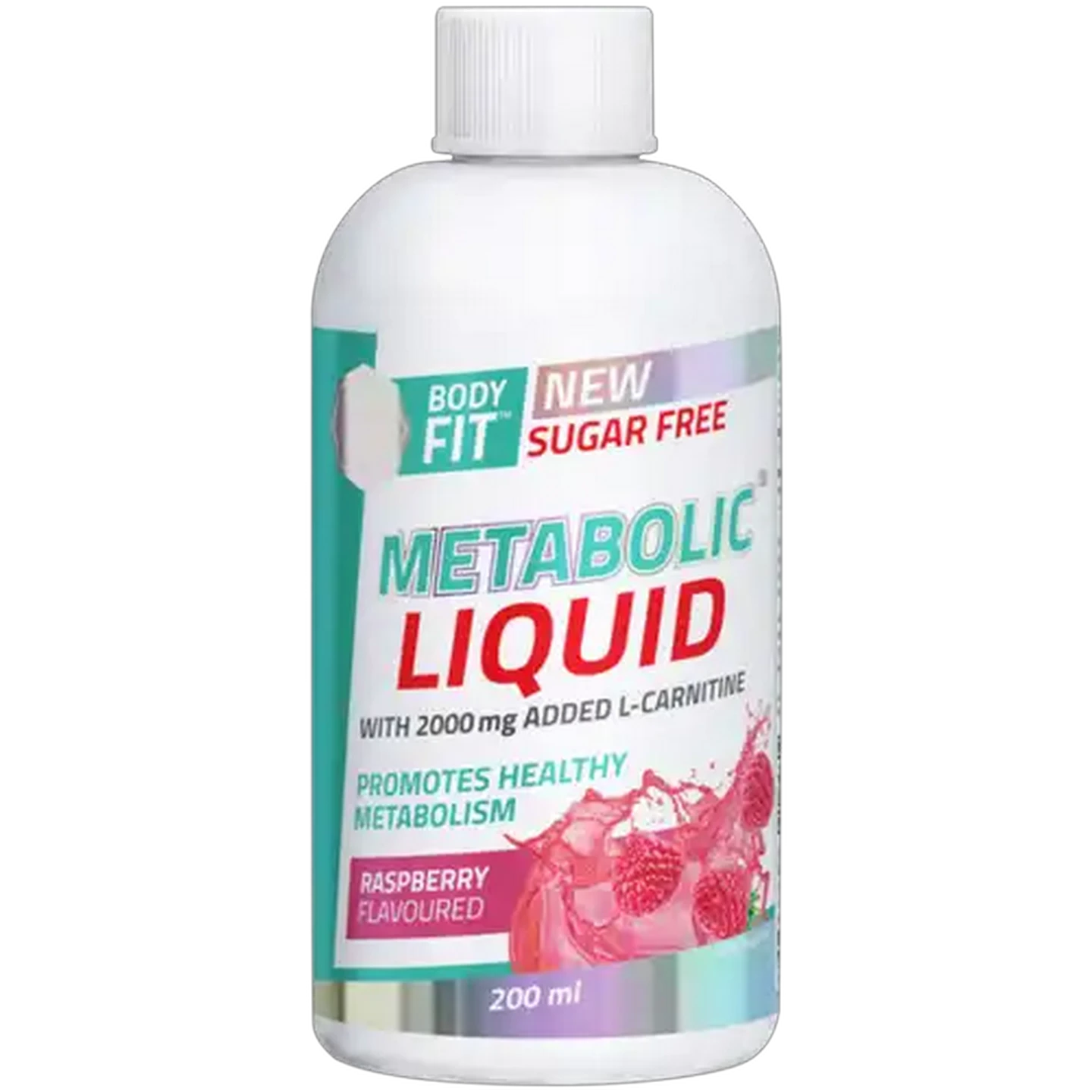 Image of Body Fit Raspberry Flavoured Metabolic Liquid 200ml
