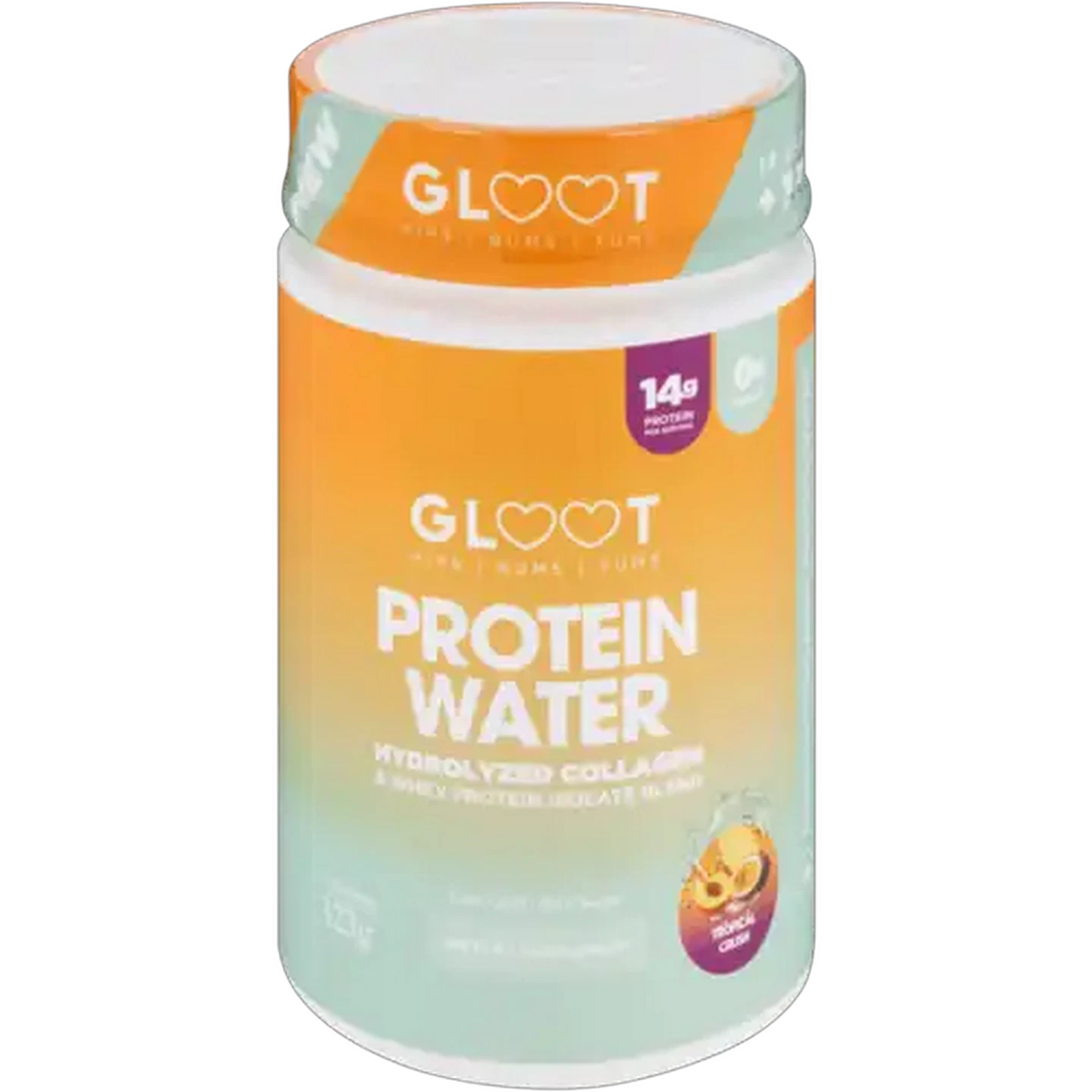 Image of Gloot Tropical Crush Protein Water 323g