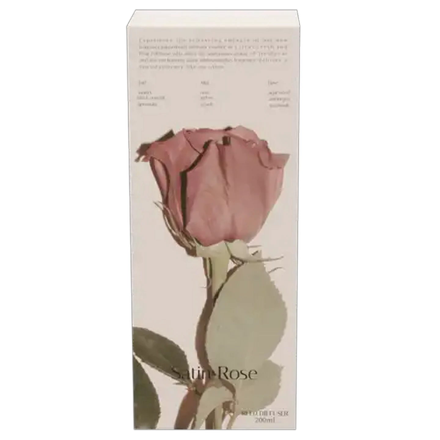 Image of Luxury Satin Rose Fragrance Reed Diffuser 200ml