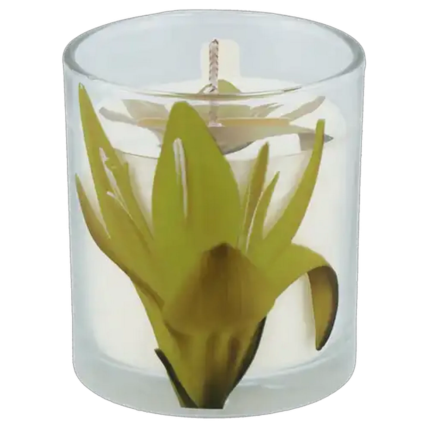 Image of Lily Luxury Glass Candle 8 x 8cm
