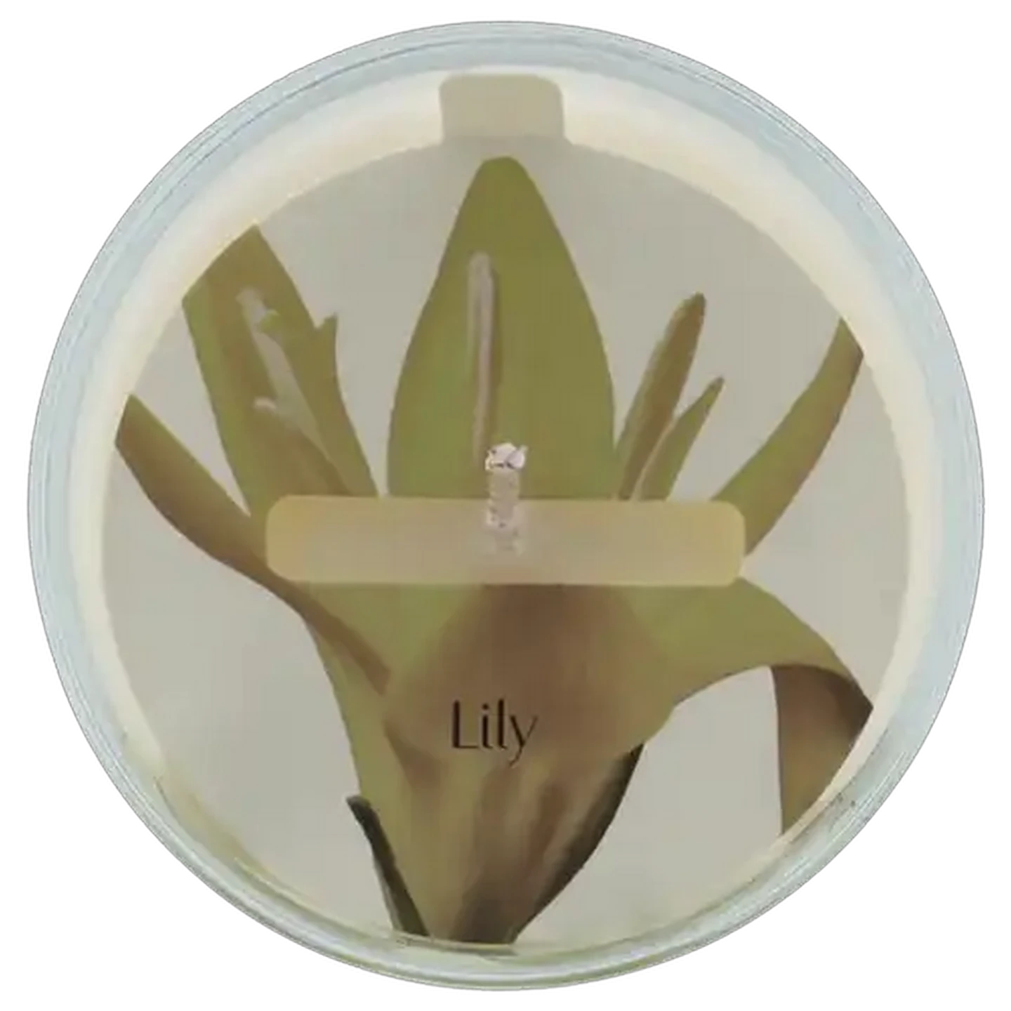 Image of Lily Luxury Glass Candle 8 x 8cm