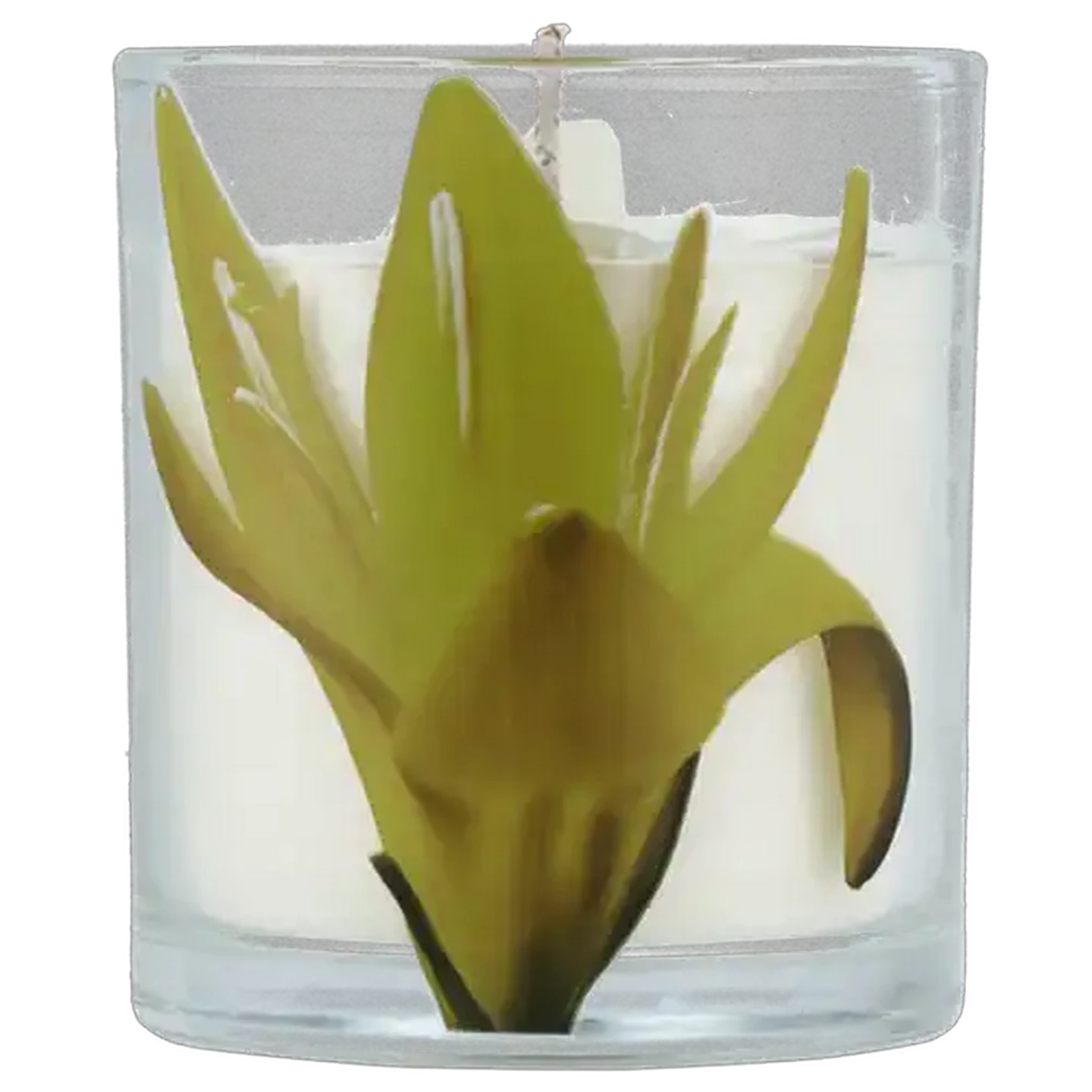 Image of Lily Luxury Glass Candle 8 x 8cm