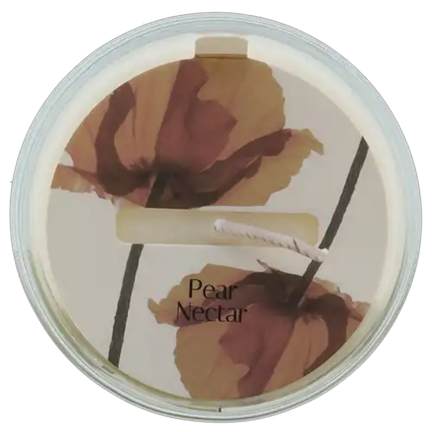 Image of Luxury Pear Nectar Glass Candle 8 x 8cm