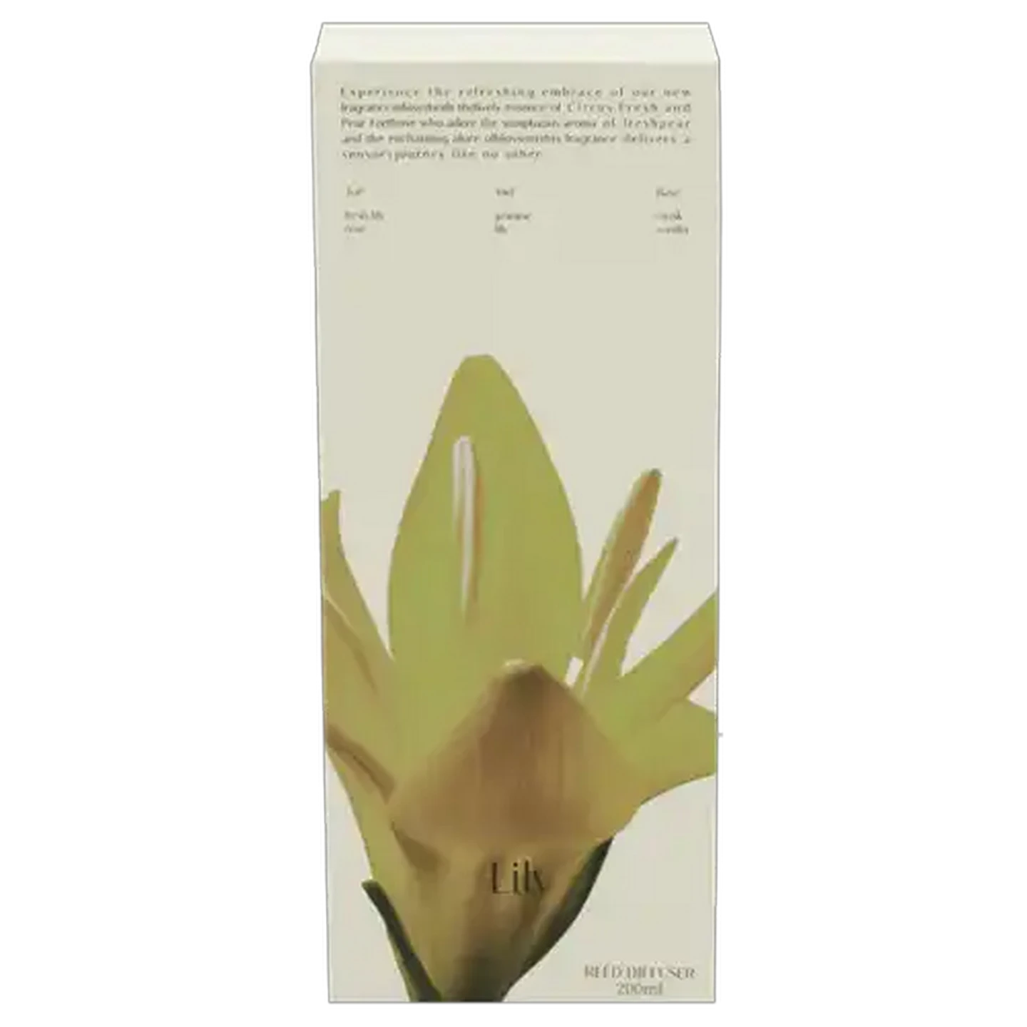 Image of Lily Luxury Fragrance Reed Diffuser 200ml