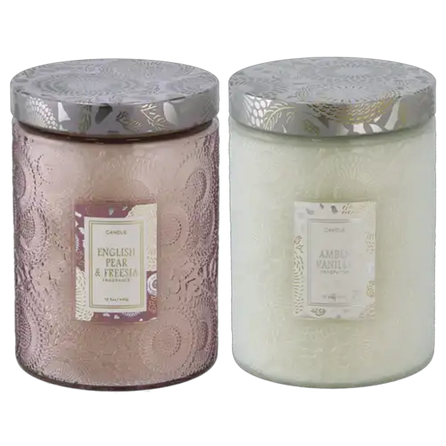 Image of Scented Candle in Glass Jar with Lid 400g (Scent May Vary)