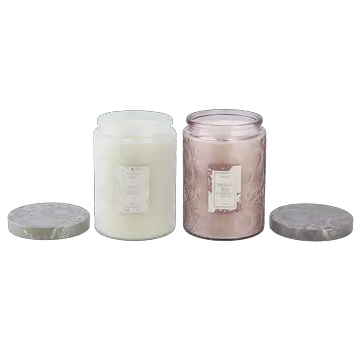 Image of Scented Candle in Glass Jar with Lid 400g (Scent May Vary)