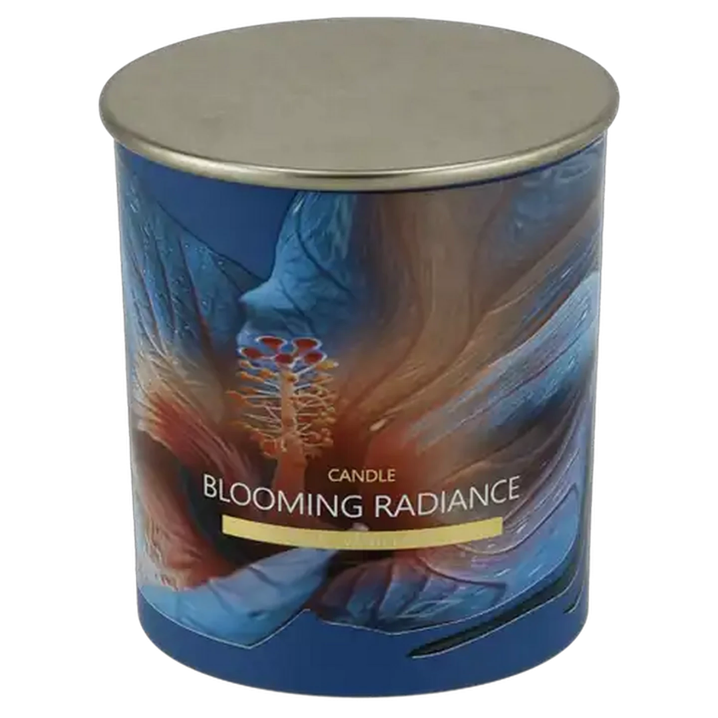 Image of Vanilla Blossom Glass Candle with Lid 9x8cm