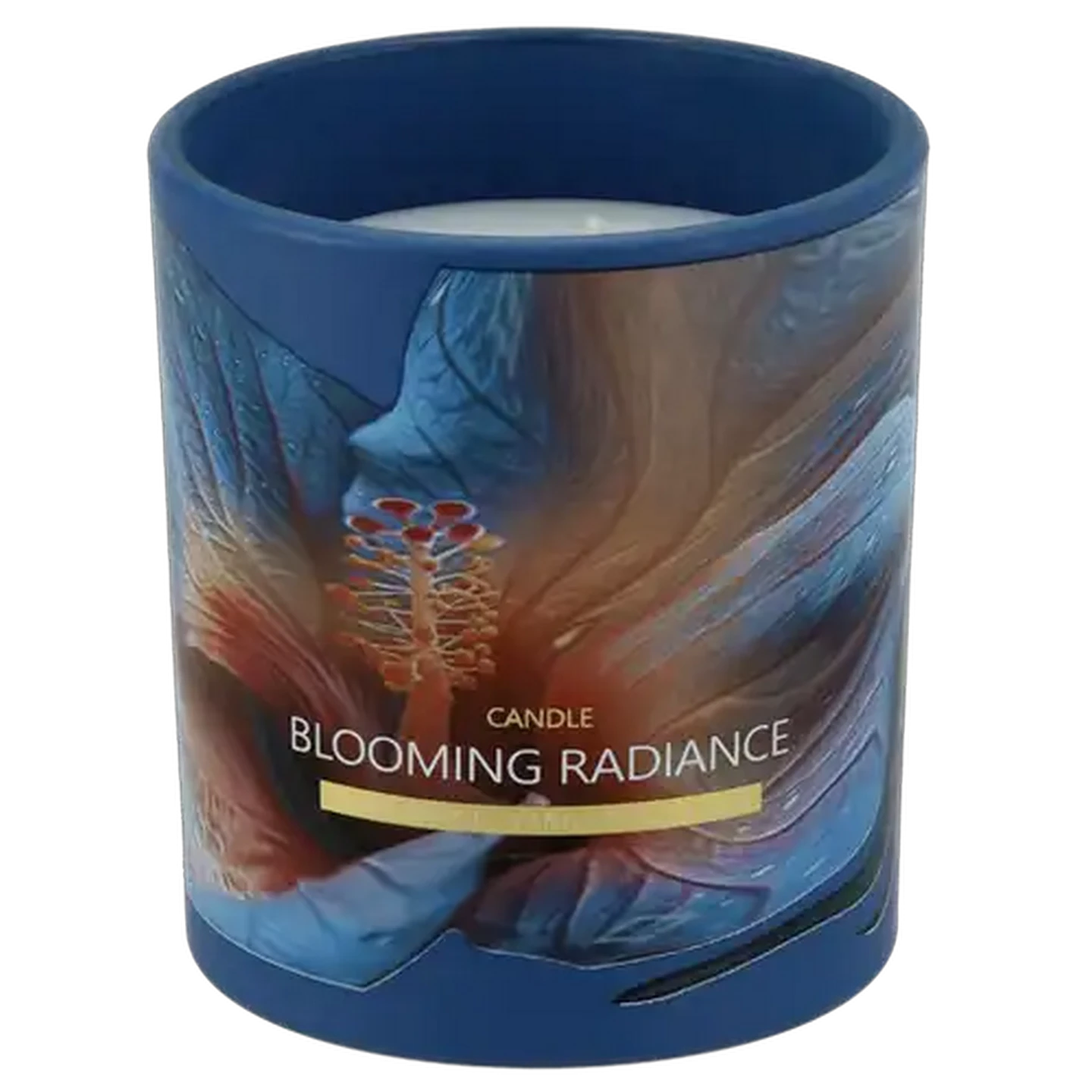 Image of Vanilla Blossom Glass Candle with Lid 9x8cm