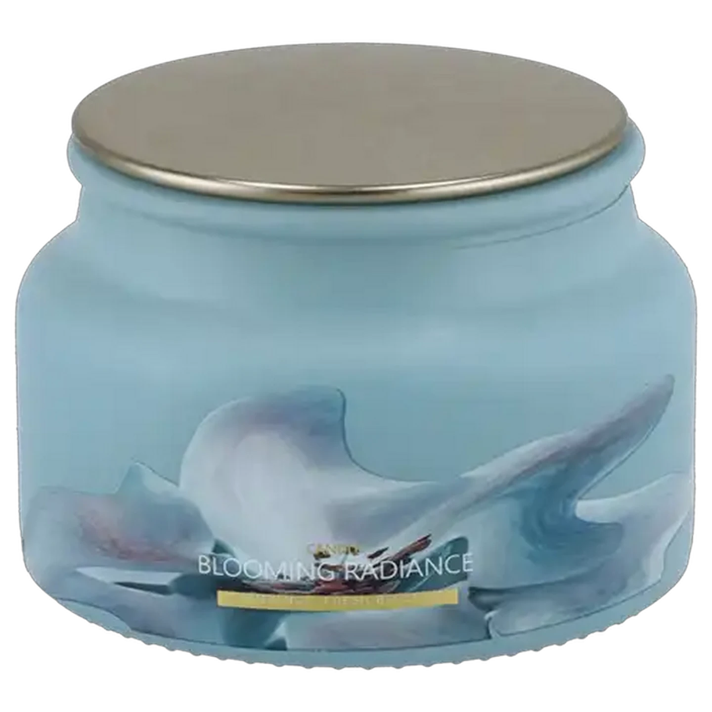 Image of Fresh Blossom Candle Jar with Lid 9x7cm