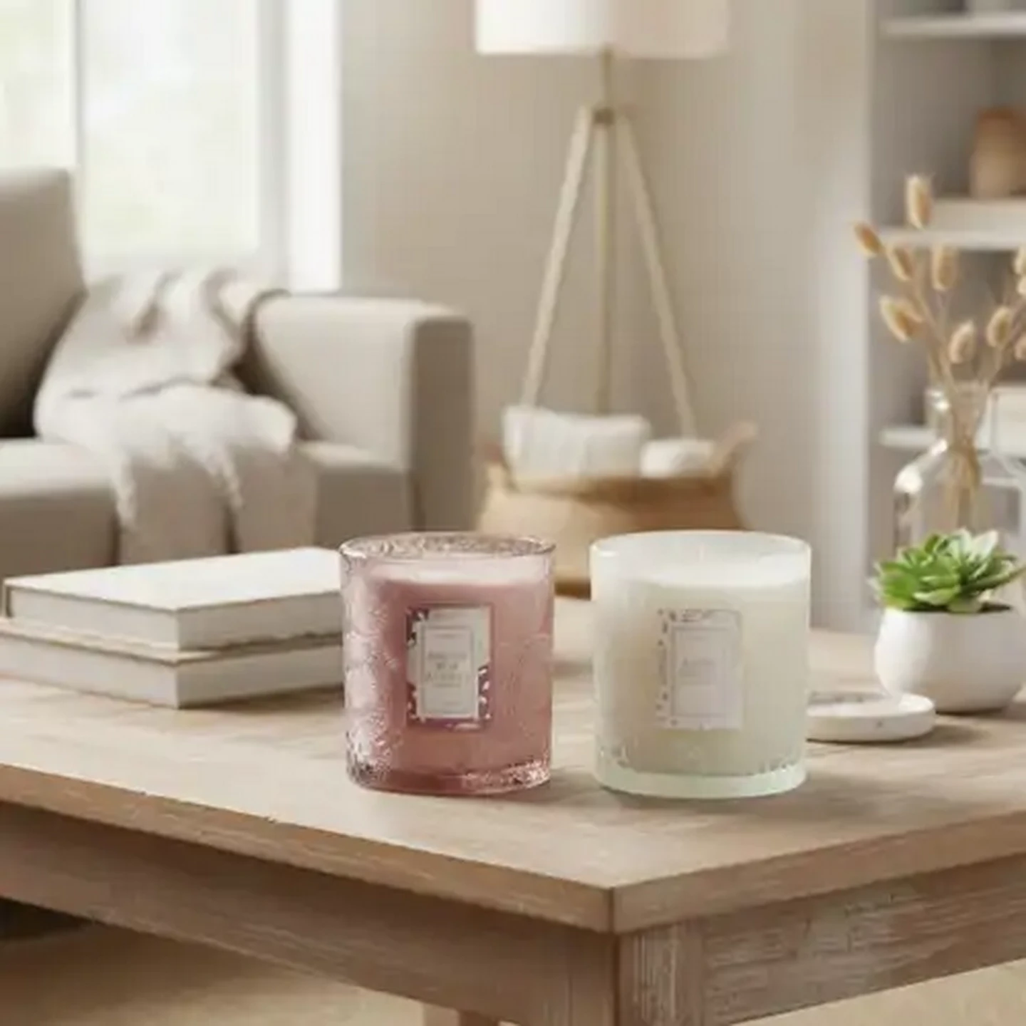Image of Scented Candle in Glass Jar 200g (Scent  May Vary)