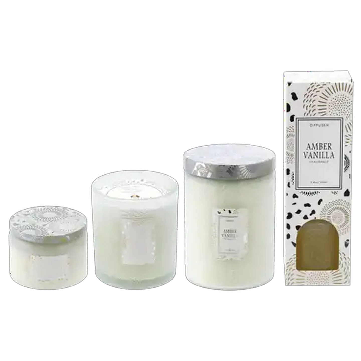 Image of Scented Candle in Glass Jar 200g (Scent  May Vary)