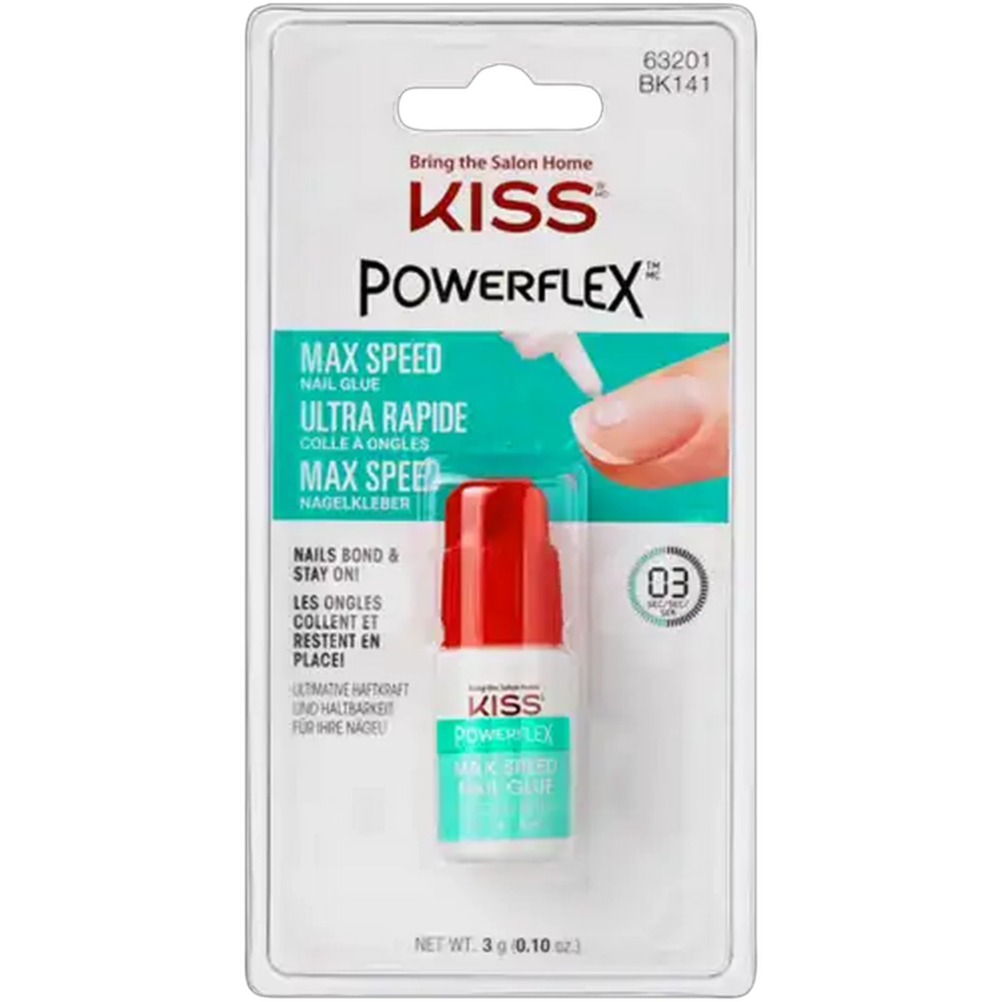 Image of KISS PowerFlex Max Speed Nail Glue 3g