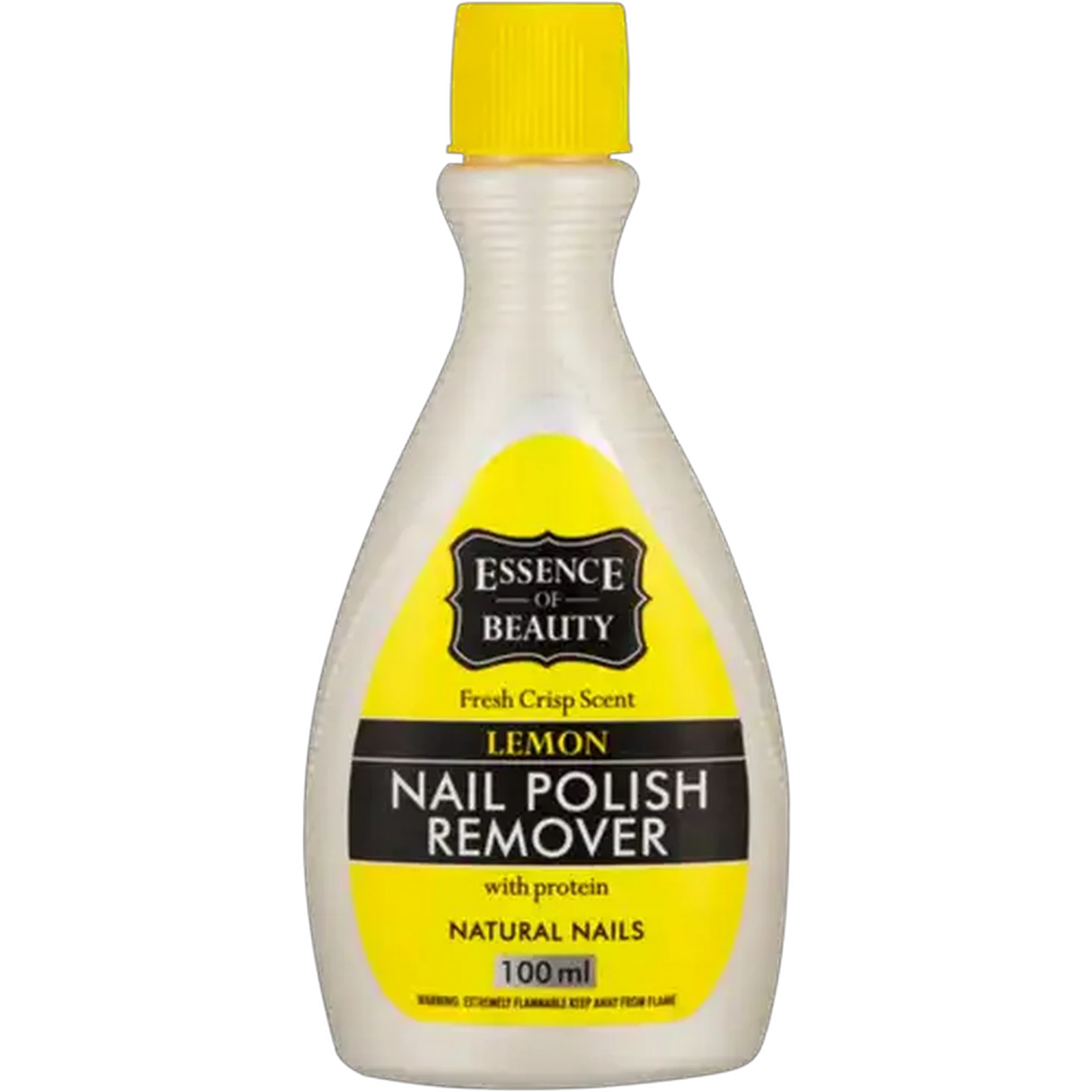 Image of Essence of Beauty Lemon Nail Polish Remover 100ml