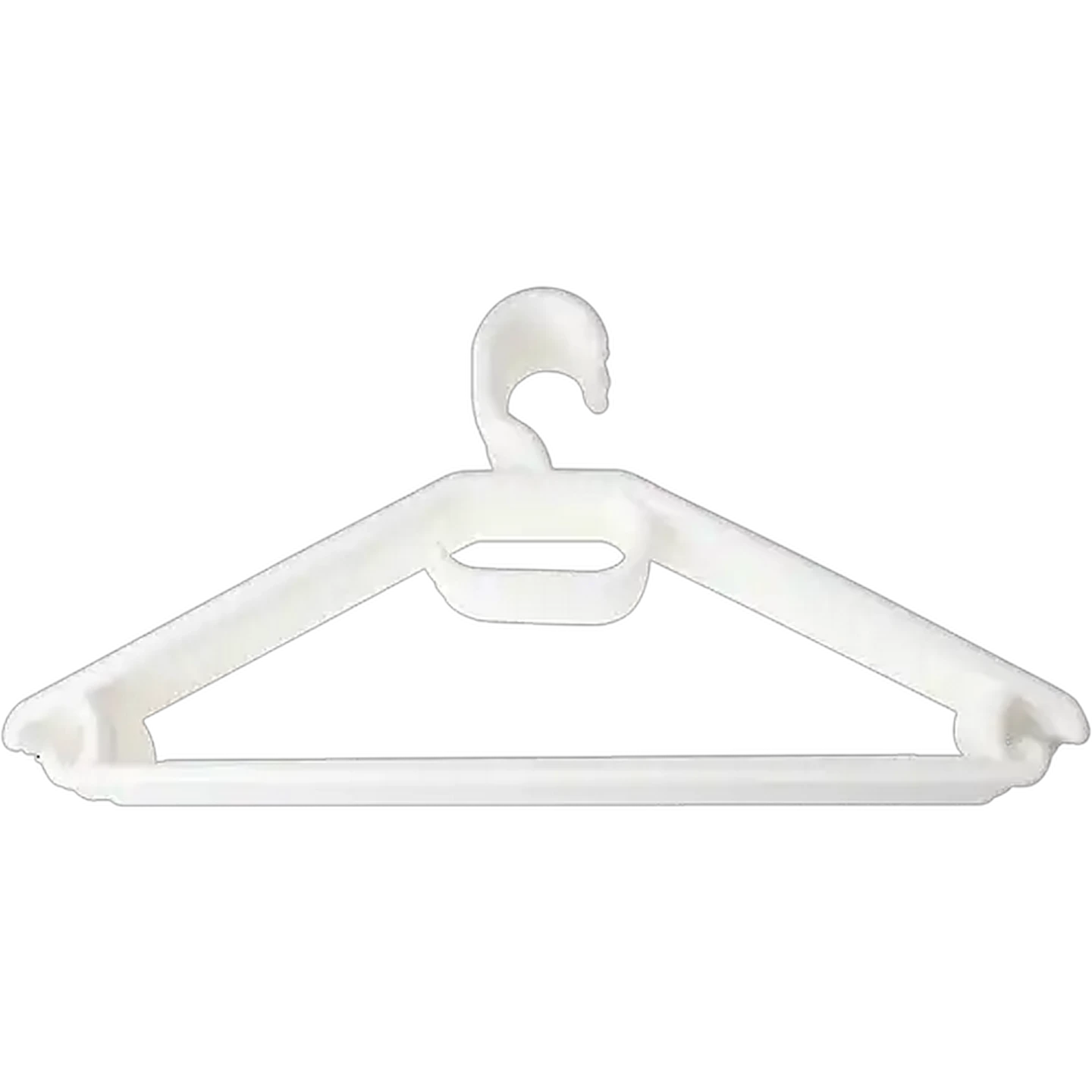 Image of Hyper Value White Hangers 10-Pack