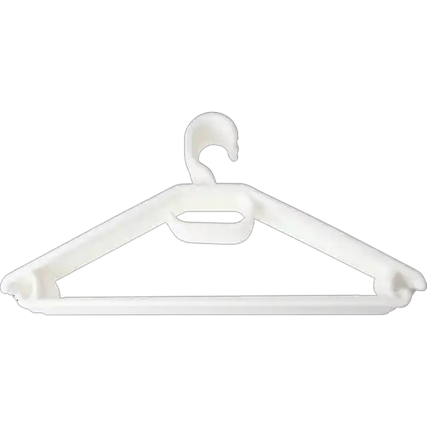 Image of Hyper Value White Hangers 10-Pack