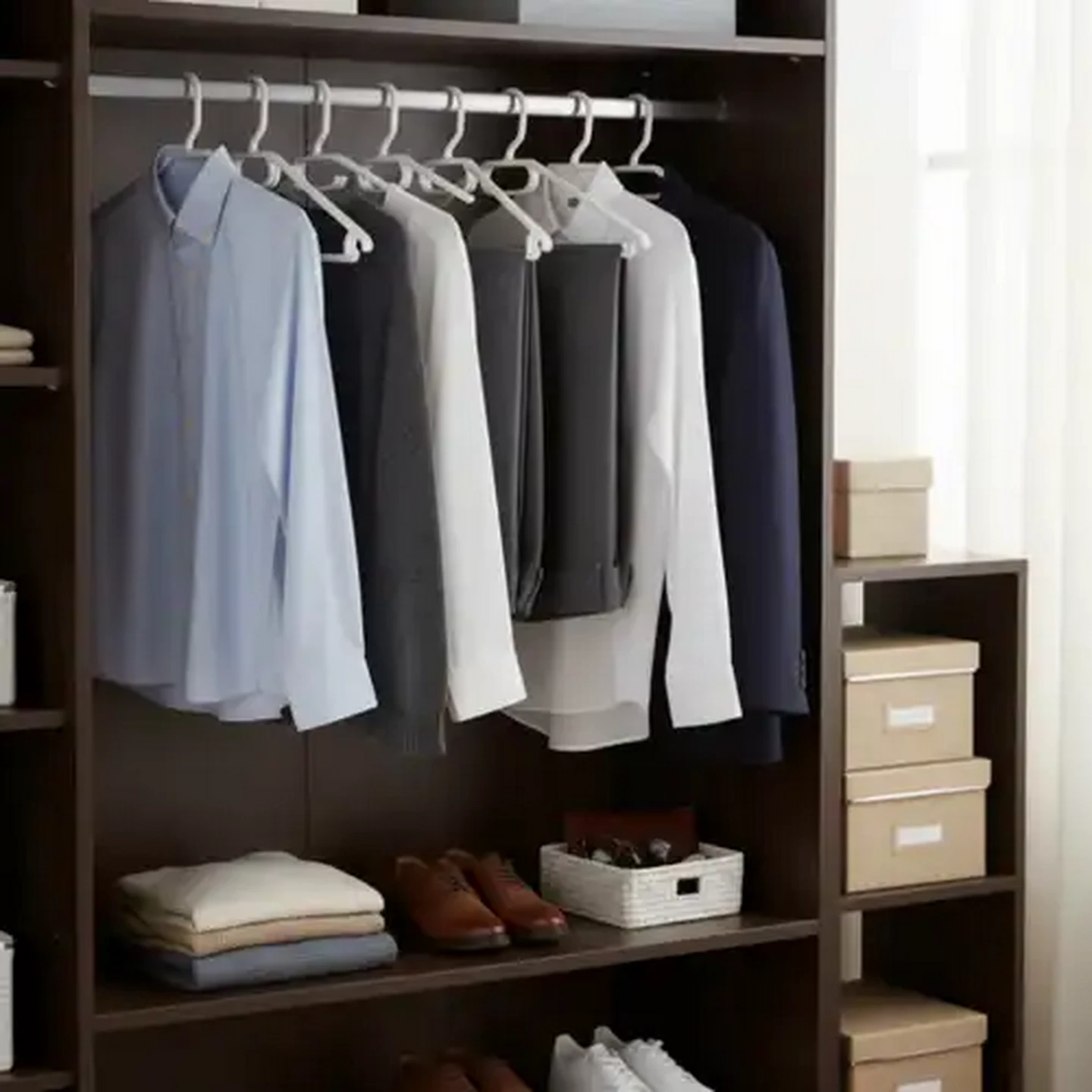 Image of Hyper Value White Hangers 10-Pack