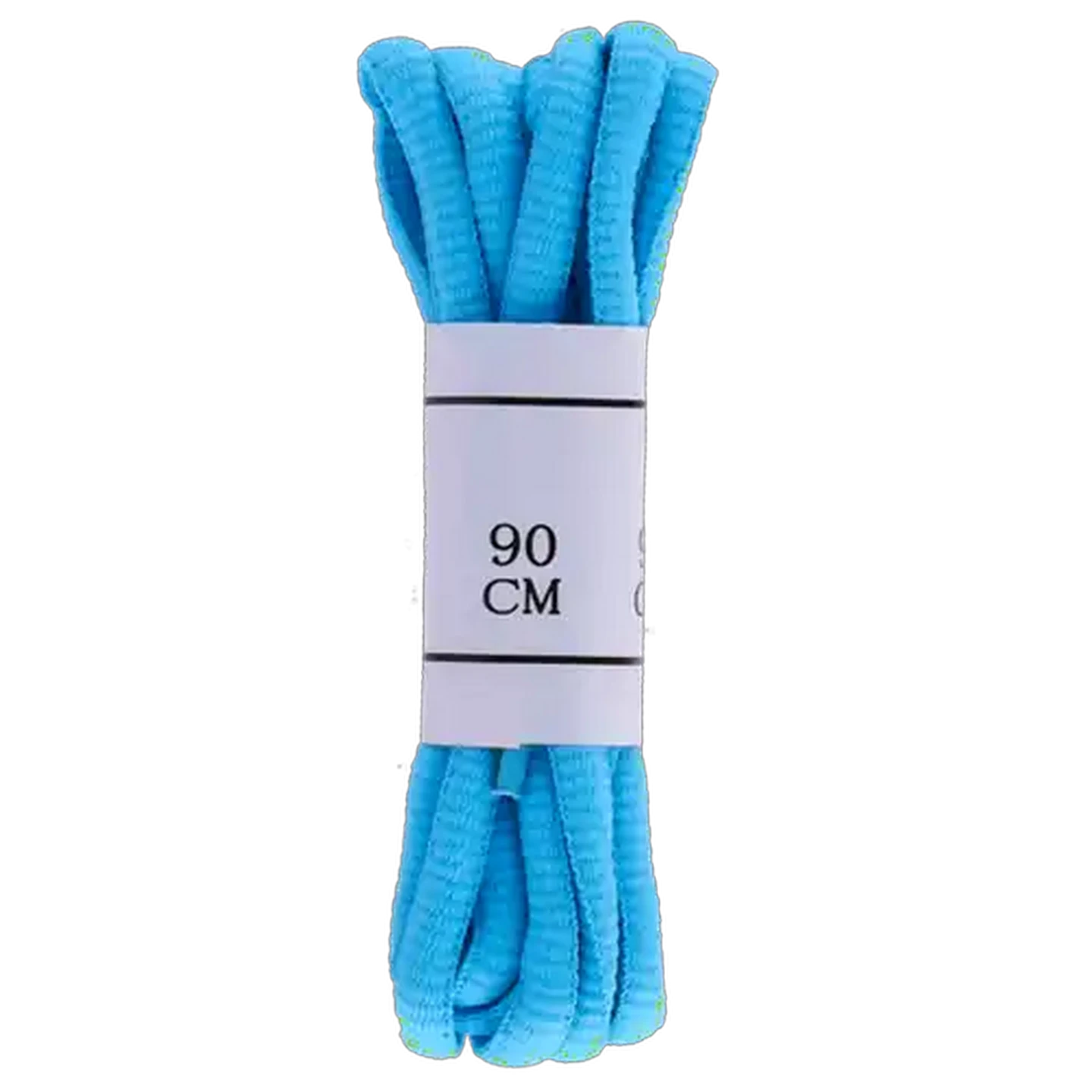 Image of Millor Neon Blue Oval Shoelaces 90cm