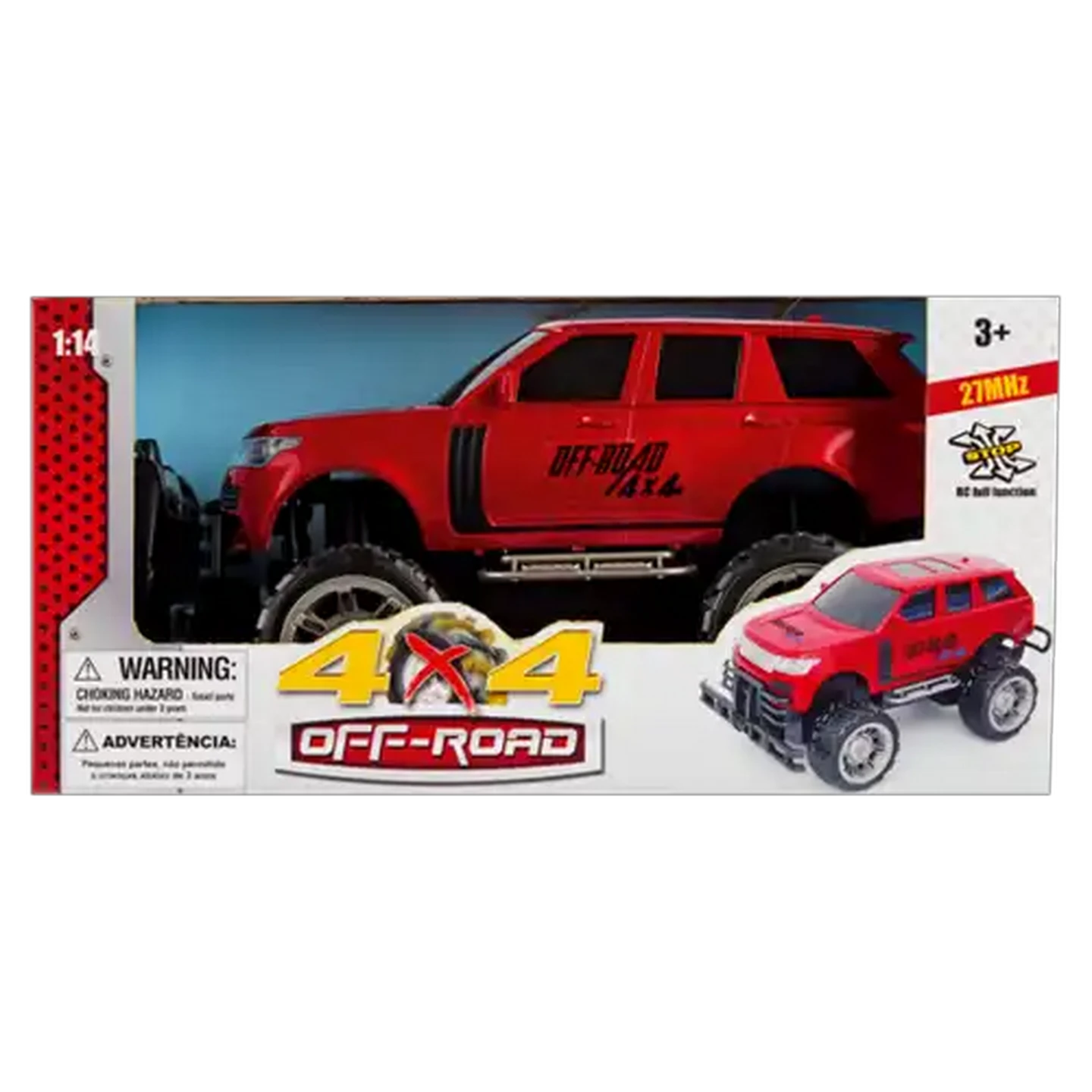 Image of Race Car 4X4 Off Road 1:14 (Colour May Vary)