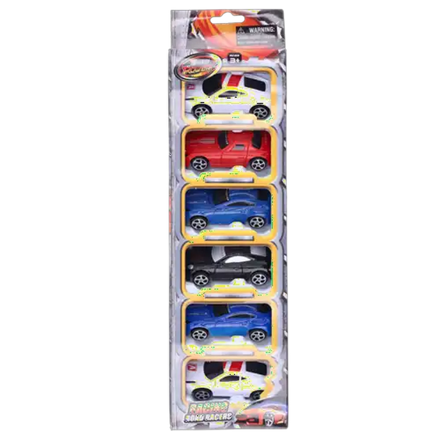 Checkers Sixty60 | Team Power Road Racers Cars 9cm 6-Pack (Type