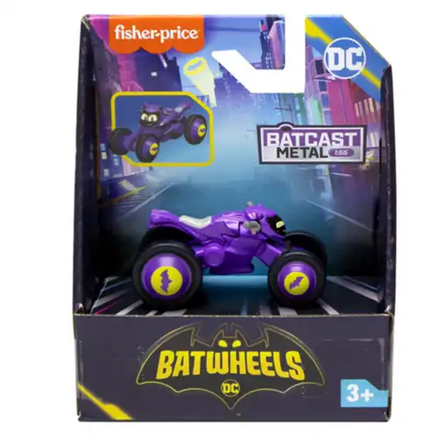 Image of Batman Die Cast Car 1:55 (Design May Vary)